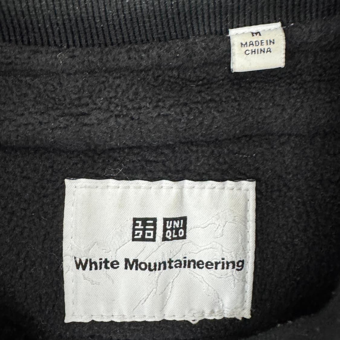 M 유니클로 x 화이트마운티어링 플리스 집업  상품이미지6
