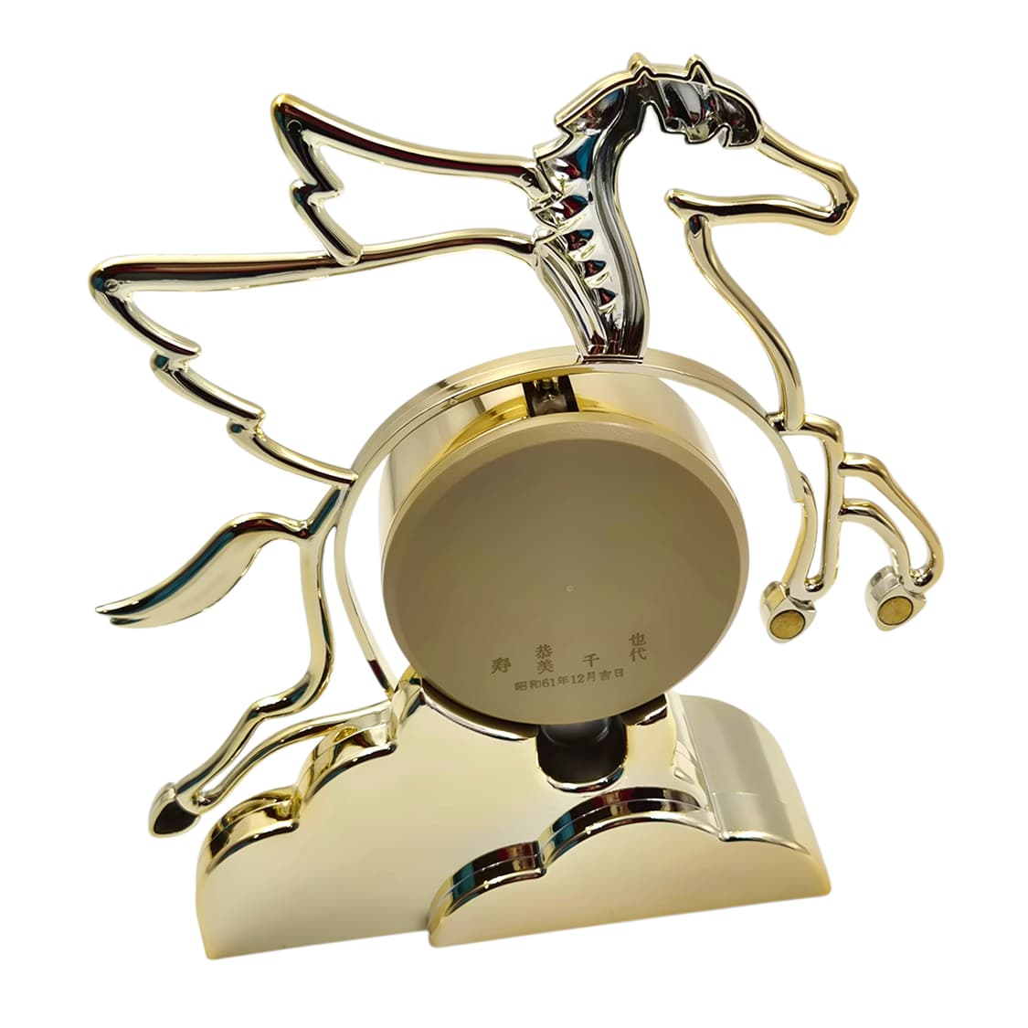 86s 시티즌 골드 페가수스 흔들 탁상 시계 상품이미지4