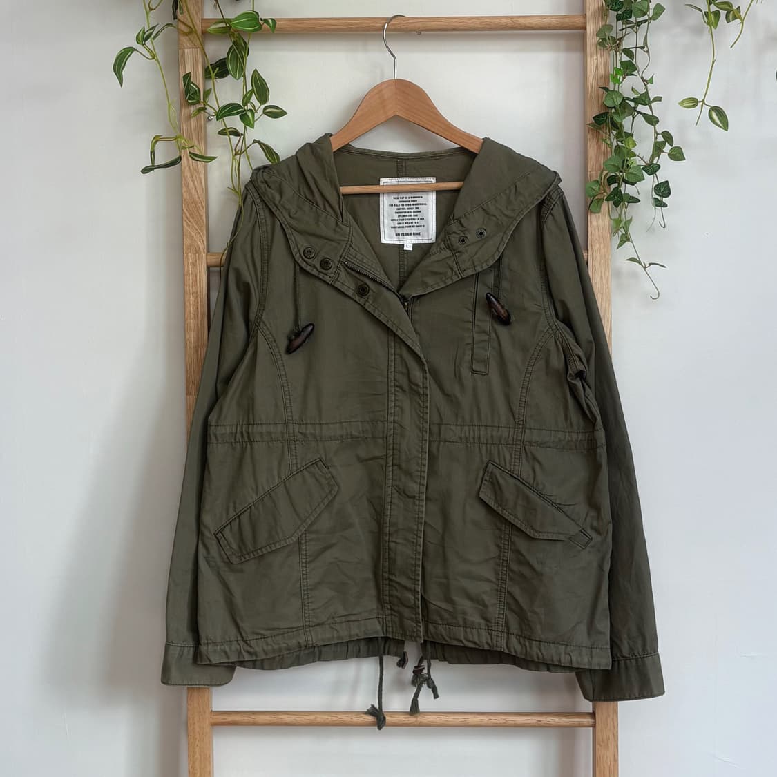 JPN/ 모리걸카키야상 숏야상 아방핏야상 모리룩야상 토글야상 카키야상  상품이미지6