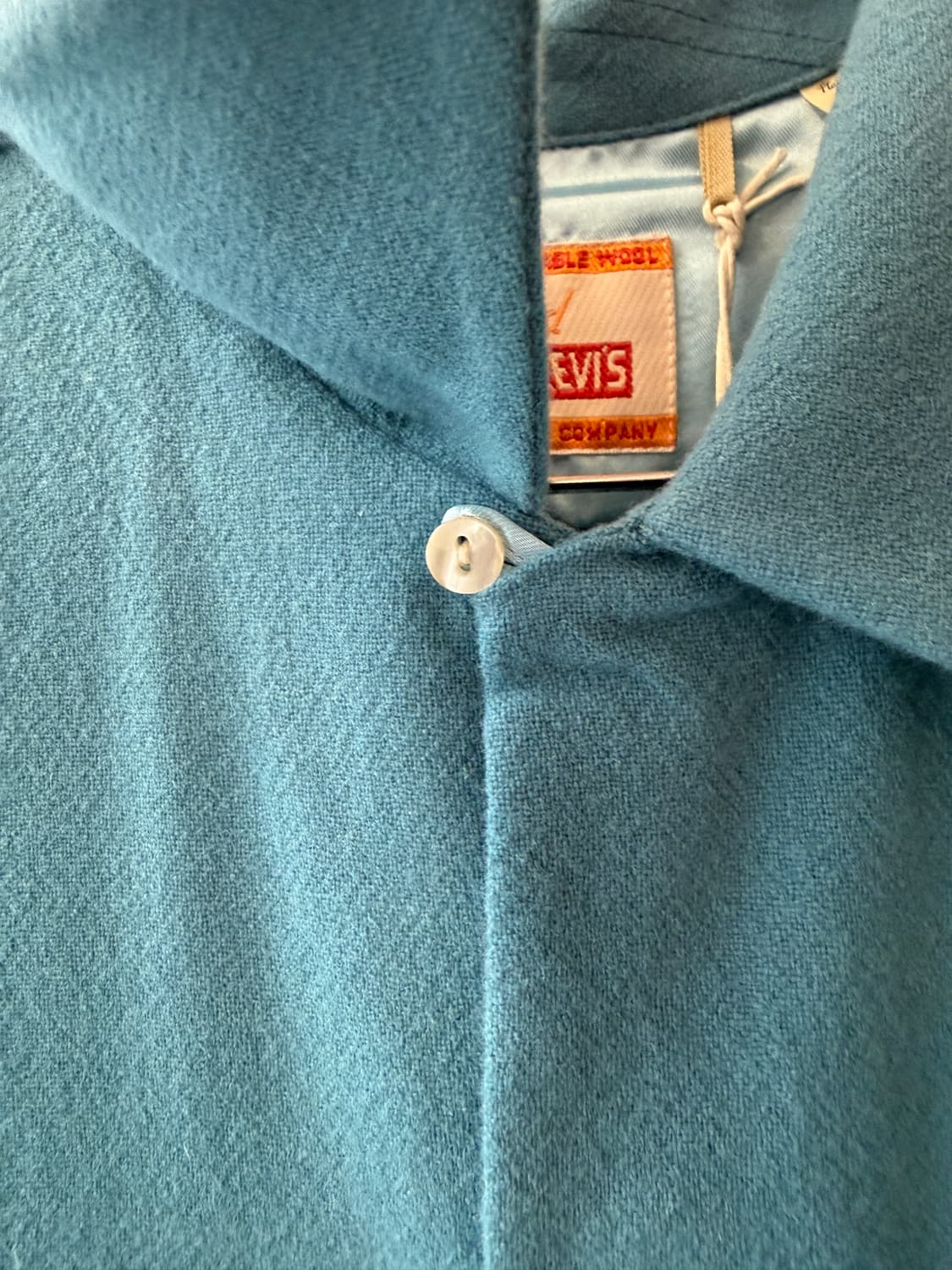 Levi’s LVC 워셔블 울 셔츠 자켓 S 상품이미지4