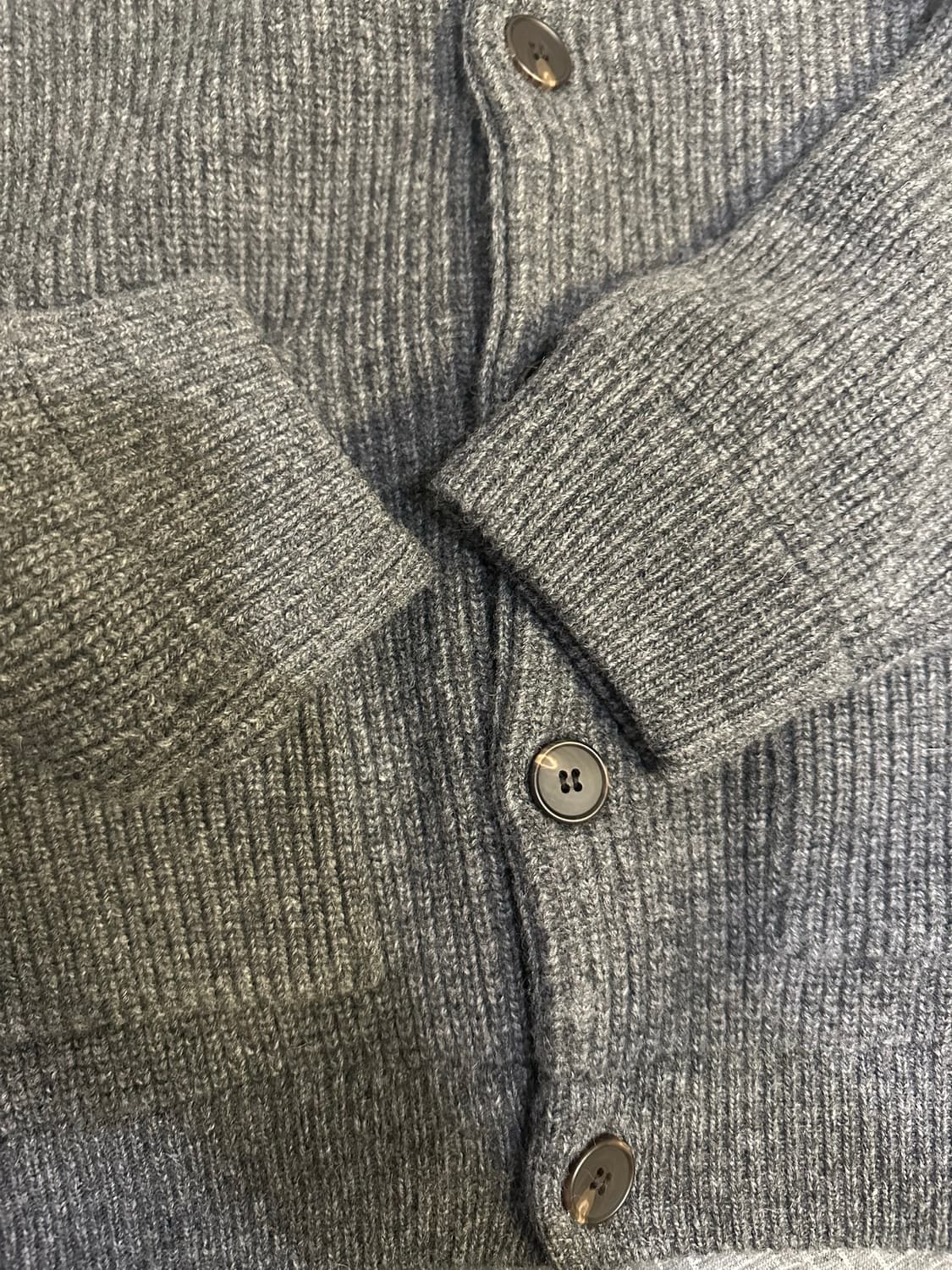 부기홀리데이 램스울 가디건 M 상품이미지3