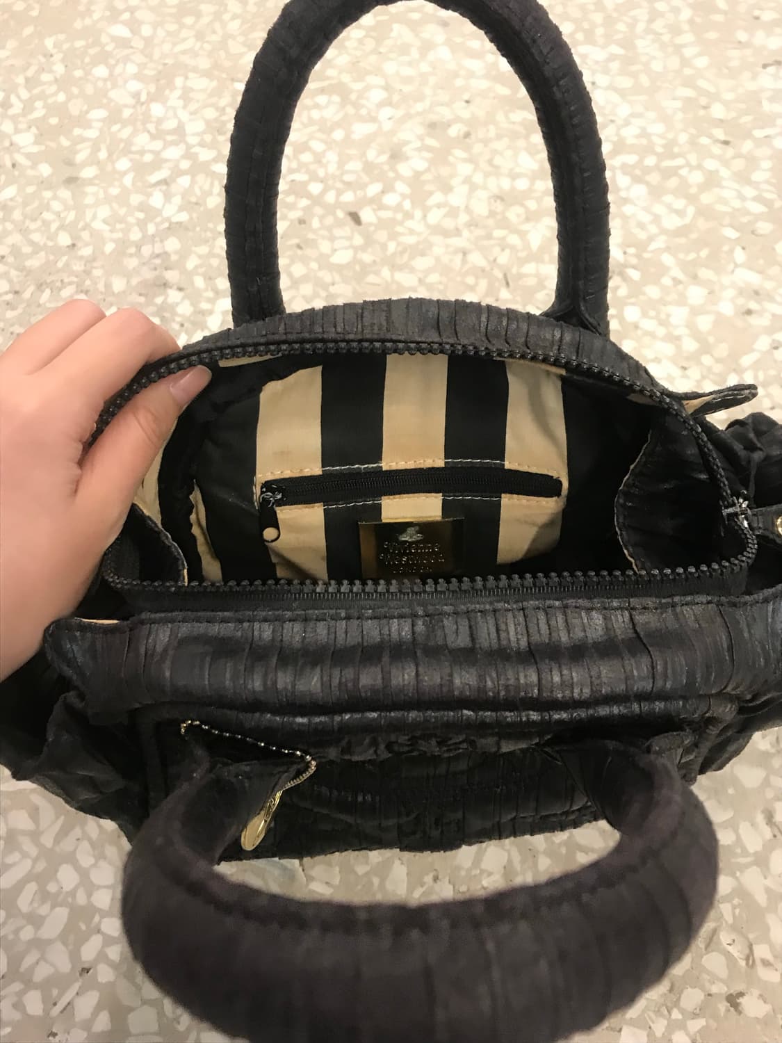 Vivienne Westwood Ruched Mini Boston Bag 상품이미지7