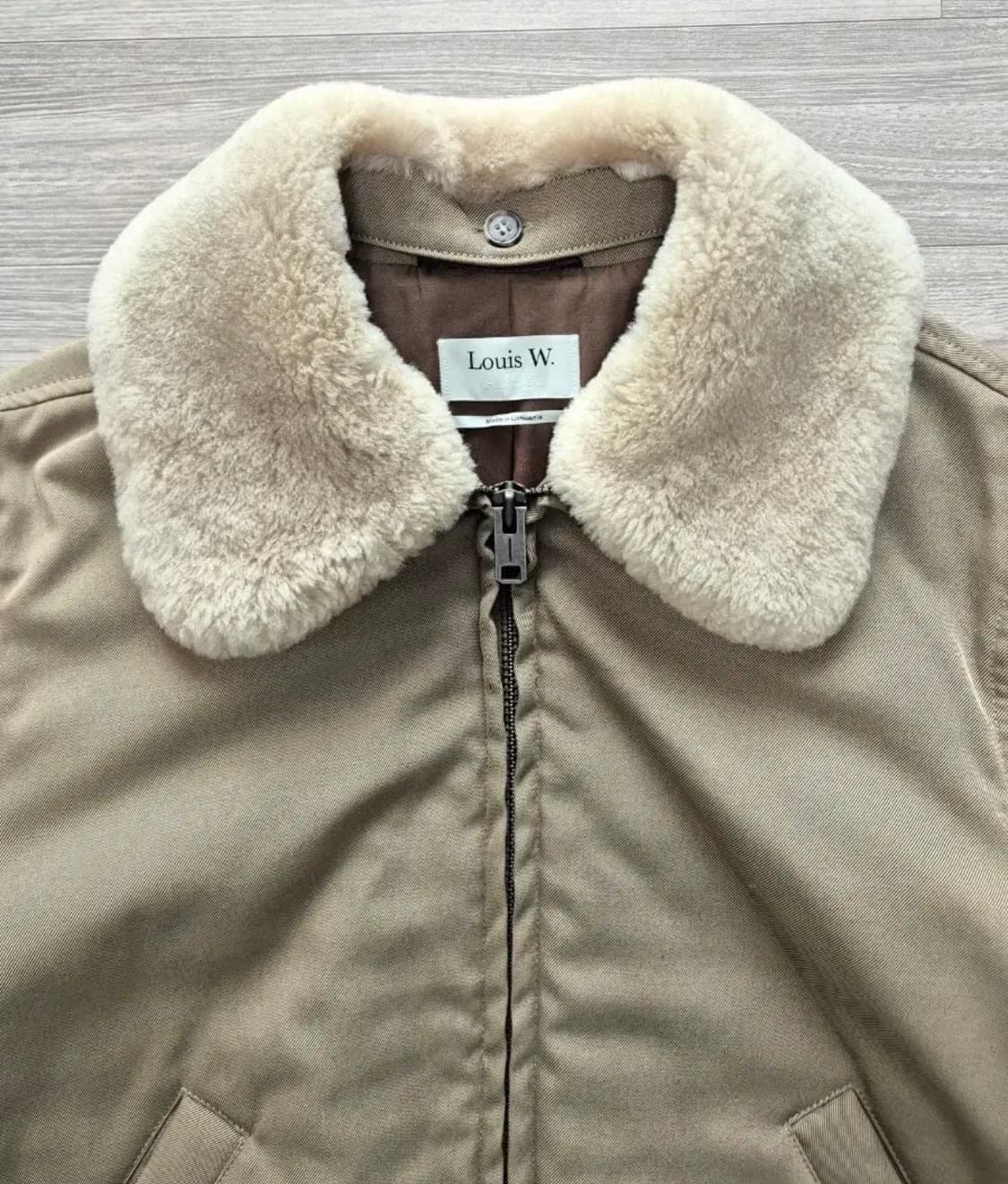 A.P.C x Louis w 30주년 기념 봄버 자켓 L 사이즈 상품이미지4