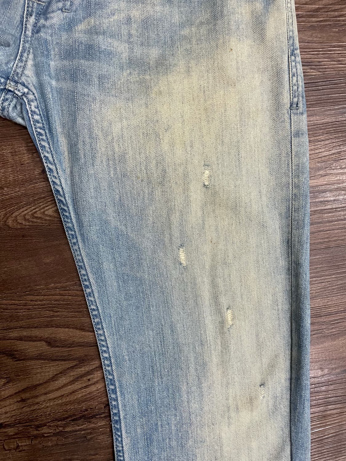 디젤 ZATINY 부츠컷 플레어진 데님 팬츠 상품이미지3