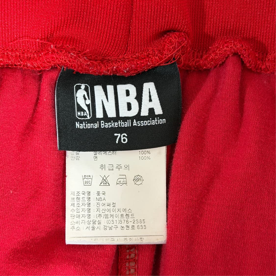 [M] NBA 시카고불스 반바지 상품이미지5