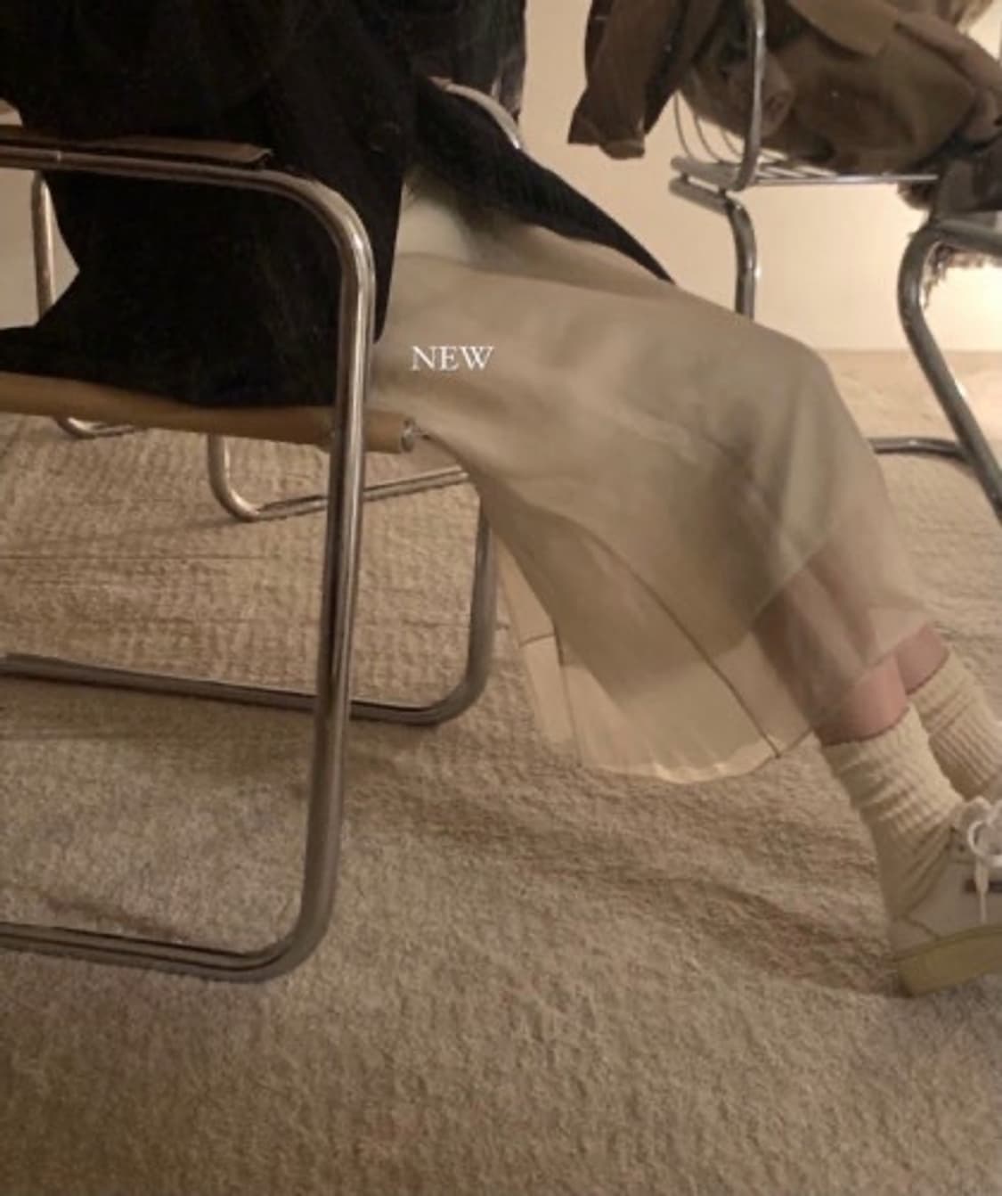 모네마켓 리본빛 ribbonbit 르 모네 스커트 (르모네 스커트) S 상품이미지1