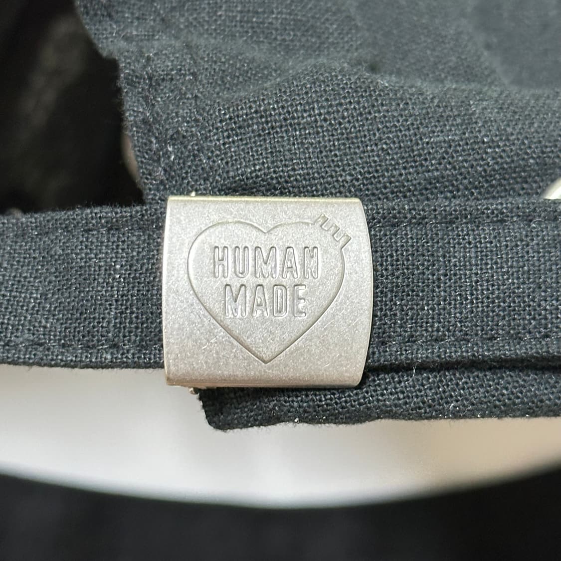 휴먼메이드 사이드 하트 로고 볼캡 미시착 새상품 상품이미지5