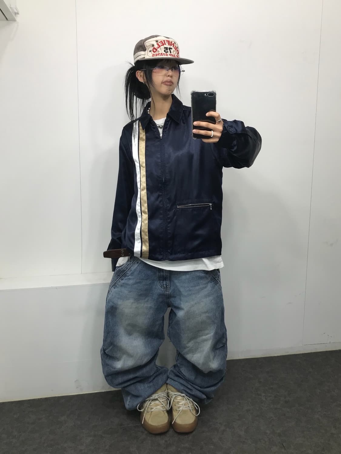 Stussy Satin Racing Jacket 상품이미지3