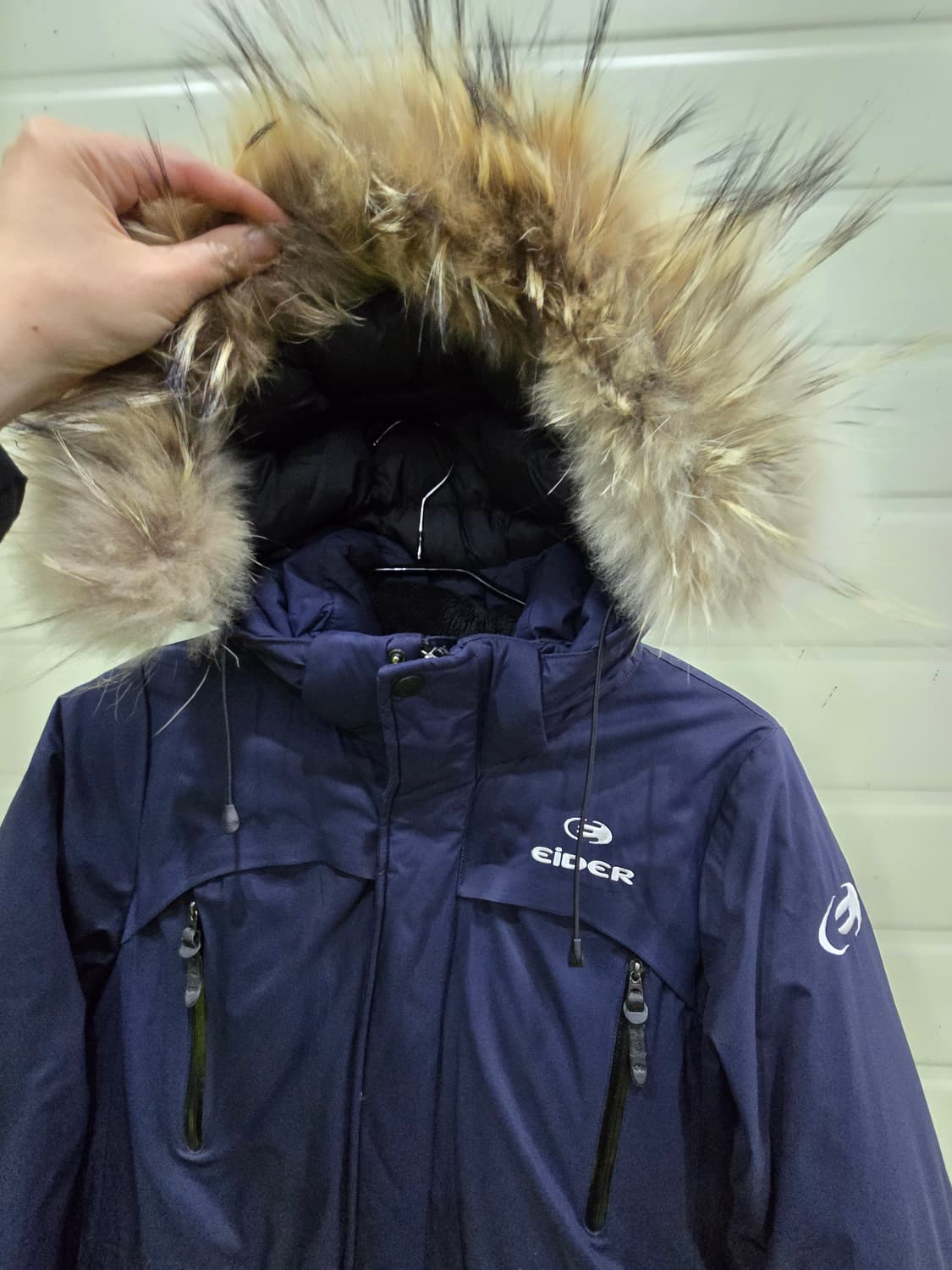 아이더 네이비 구스다운 패딩 700 상품이미지9