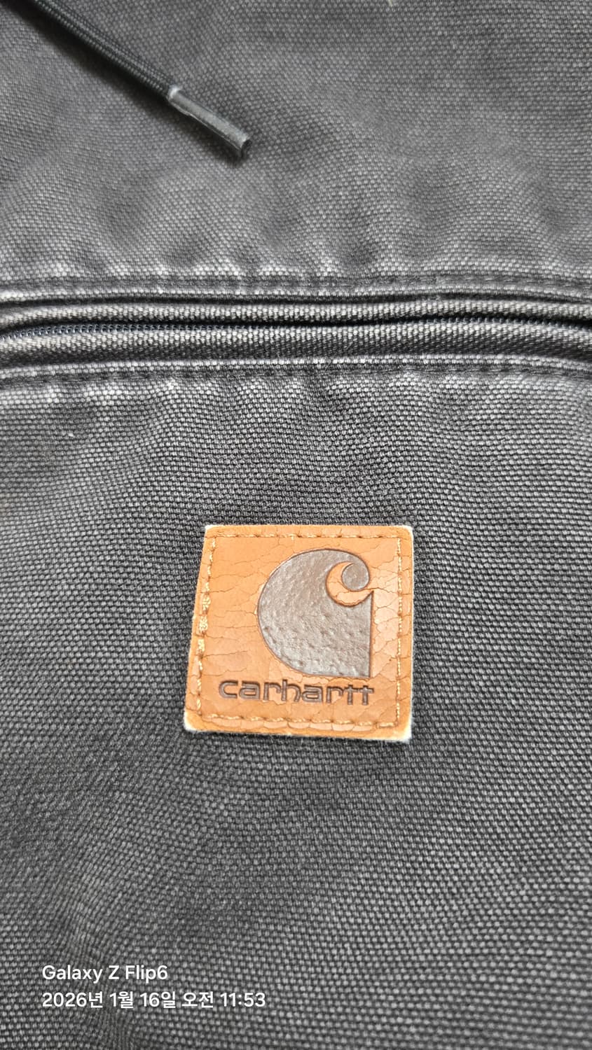 칼하트 j141 샌드스톤 블랙 L 상품이미지3