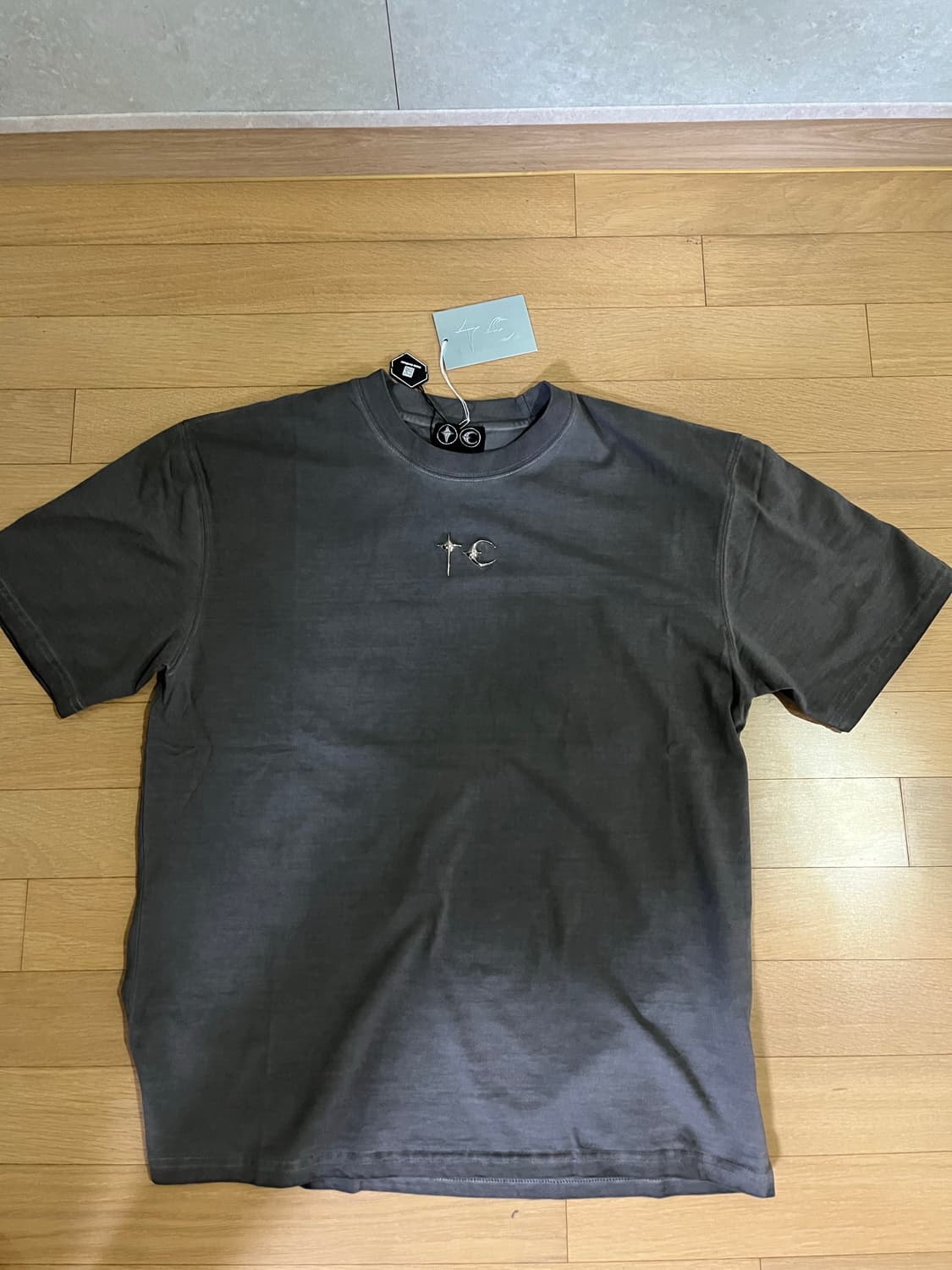 떠그클럽 tc 베이직 티셔츠 그레이 상품이미지4