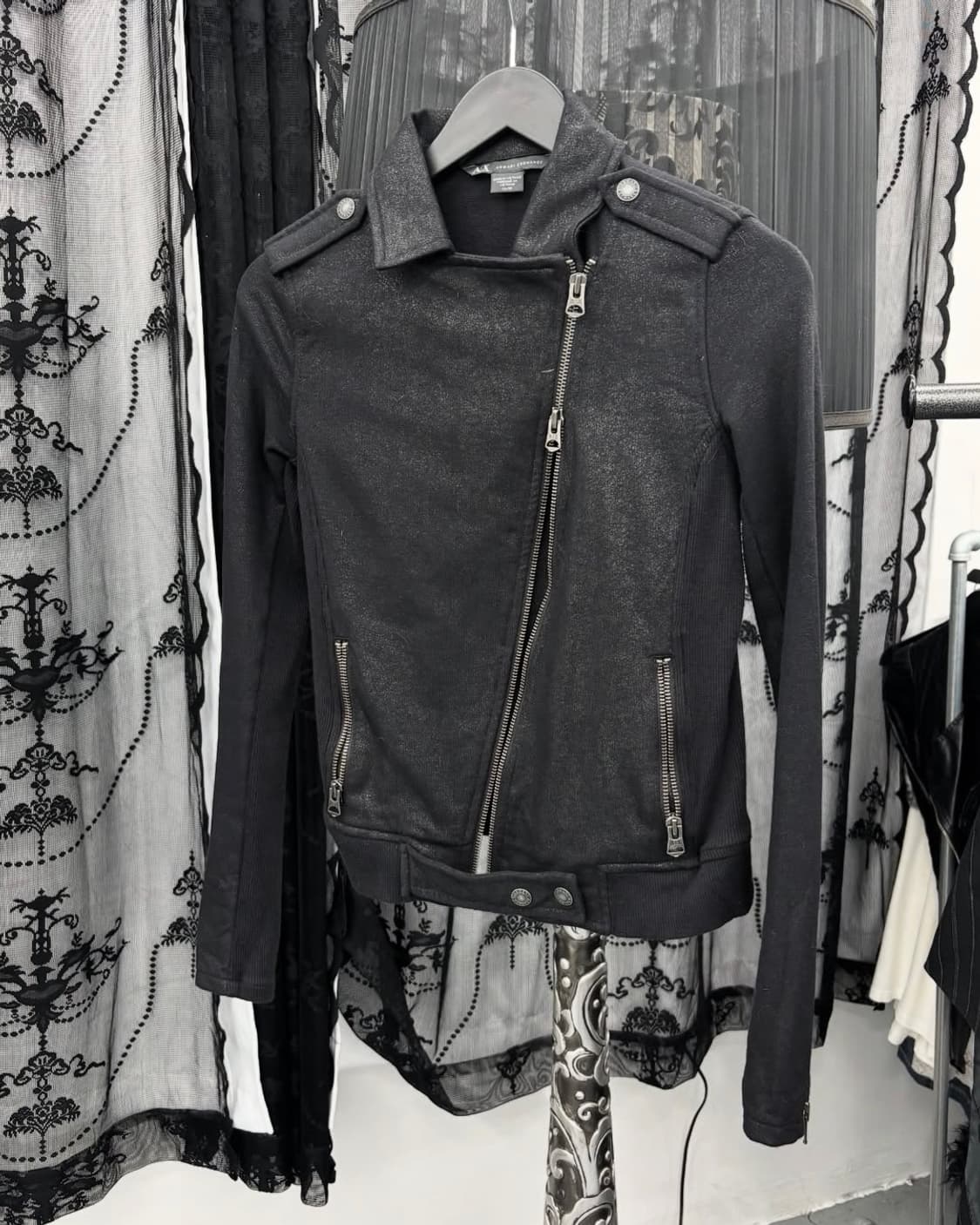 아르마니익스체인지 레더자켓 상품이미지1