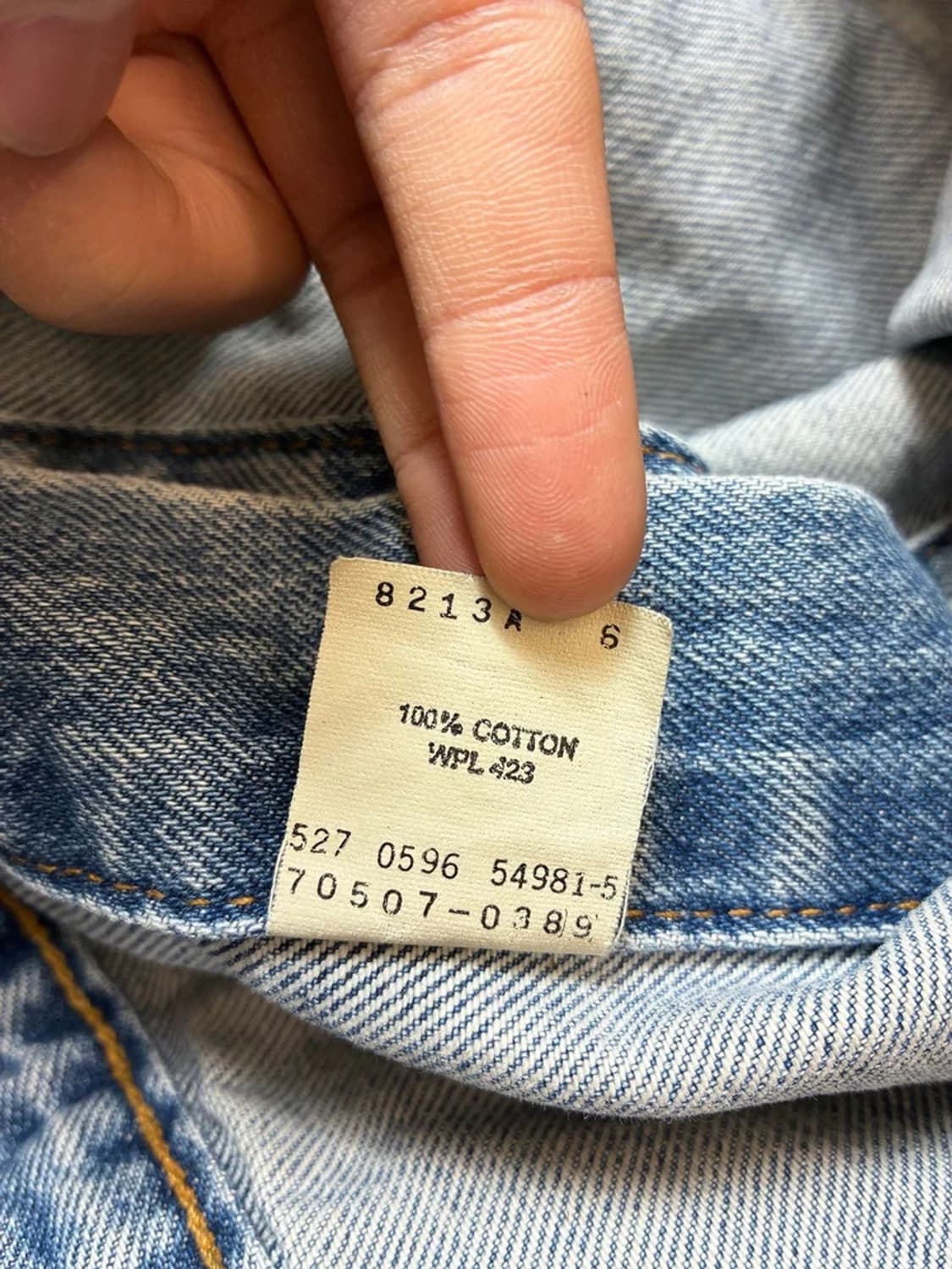 리바이스 90's USA 데님 트러커 자켓 PN8009 상품이미지9