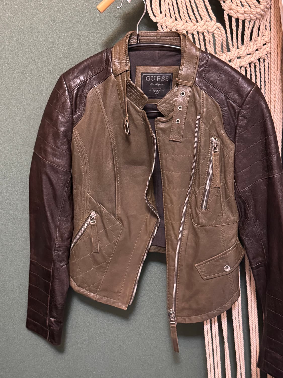 양가죽 레더 자켓 (Guess) 상품이미지3