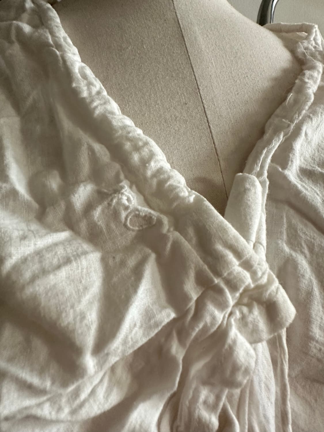 프렌치 레이스 빈티지 블라우스 vintage frencch 상품이미지8