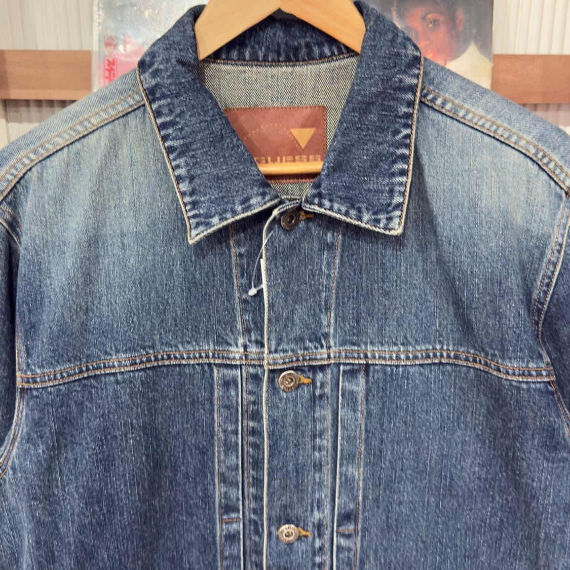 90s 두산 게스 데님 자켓 상품이미지2