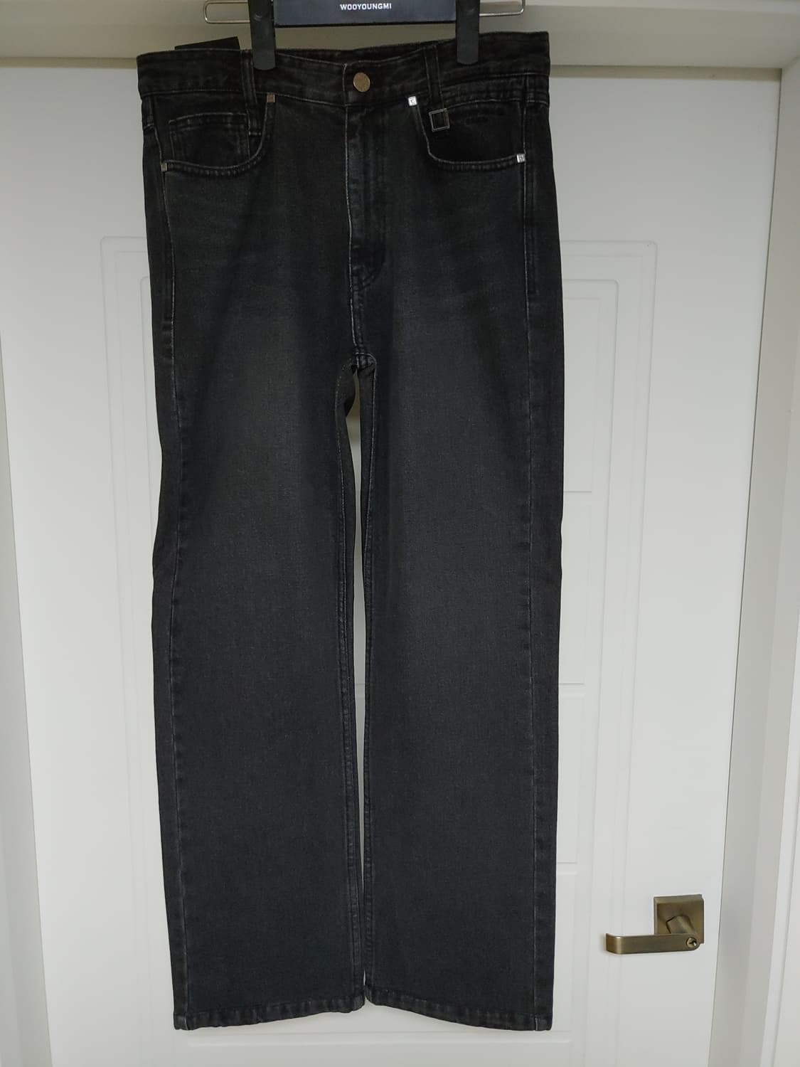 우영미 22fw 스트레이트 데님 팝니다 상품이미지2