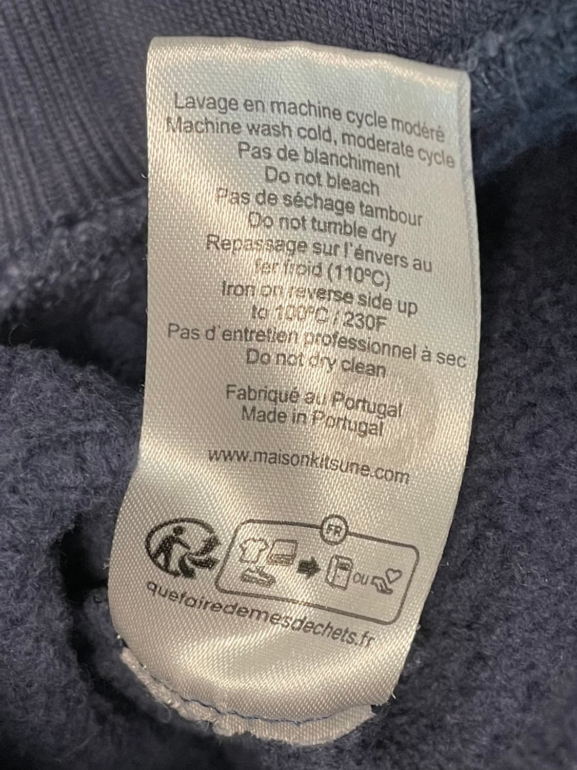 메종키츠네 스피디 폭스 기모 맨투맨 XL 상품이미지6