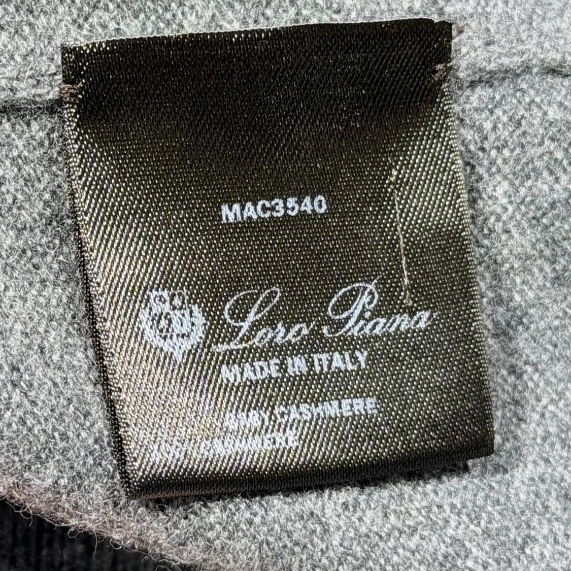 (A+/50) / 로로피아나 베이비 캐시미어 크루넥 니트 그레이 상품이미지7