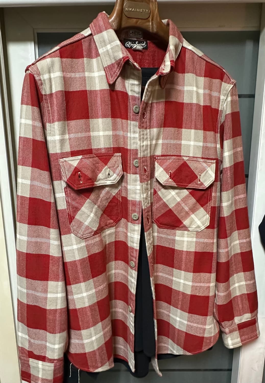 프리휠러스 플란넬셔츠 17사이즈 판매합니다  상품이미지4