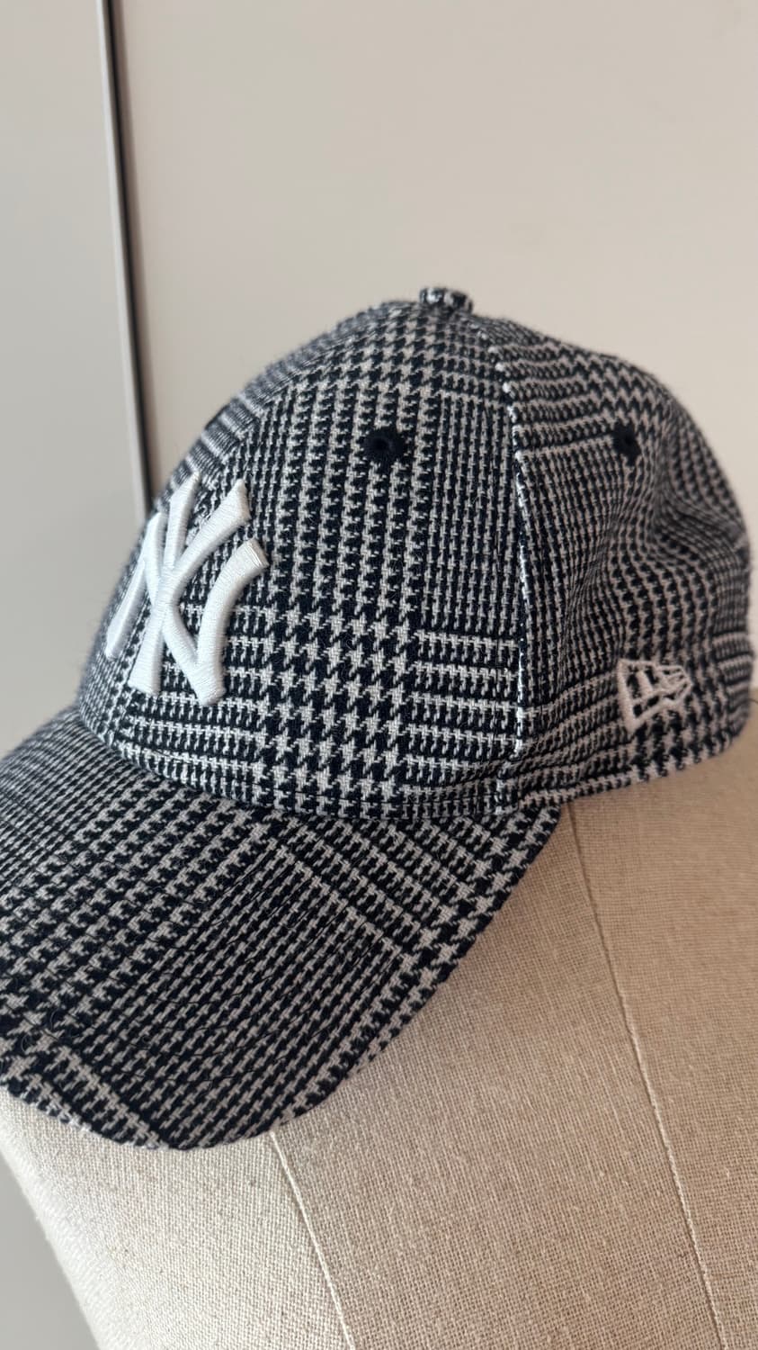 뉴에라 NY 양키스 체크 볼캡 9FORTY 울 모자 볼캡 상품이미지2