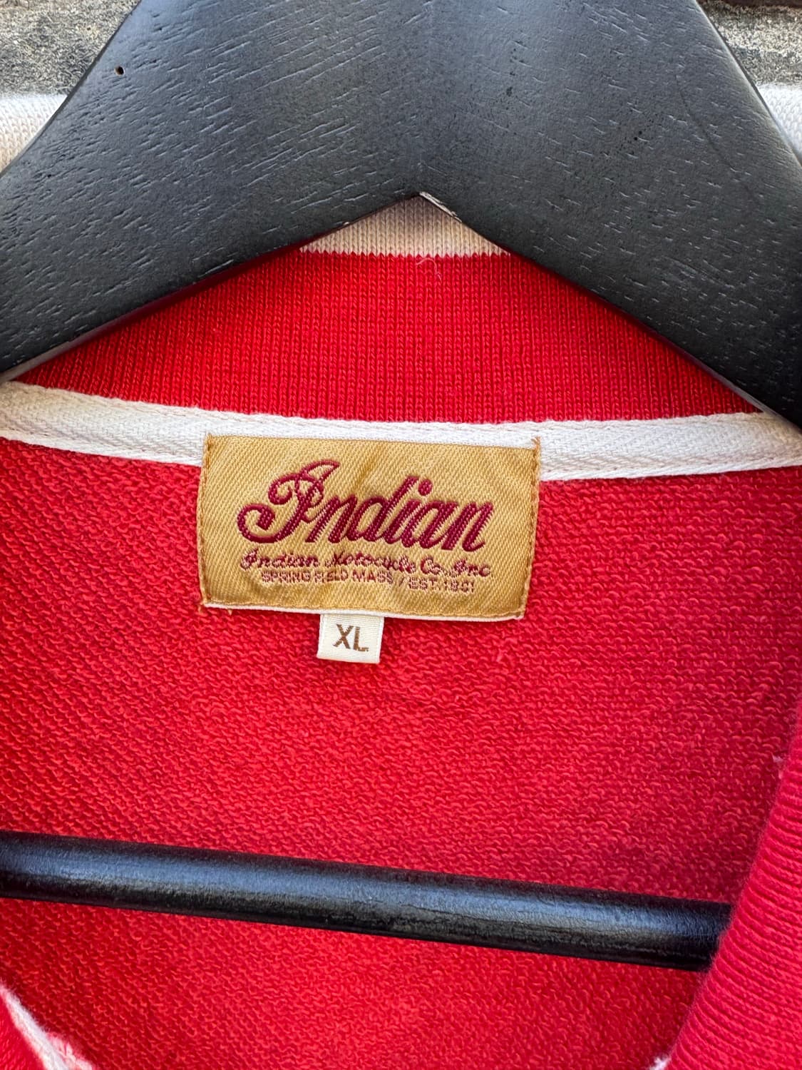 인디언 모터사이클 스펠아웃 코튼 집업 상품이미지3