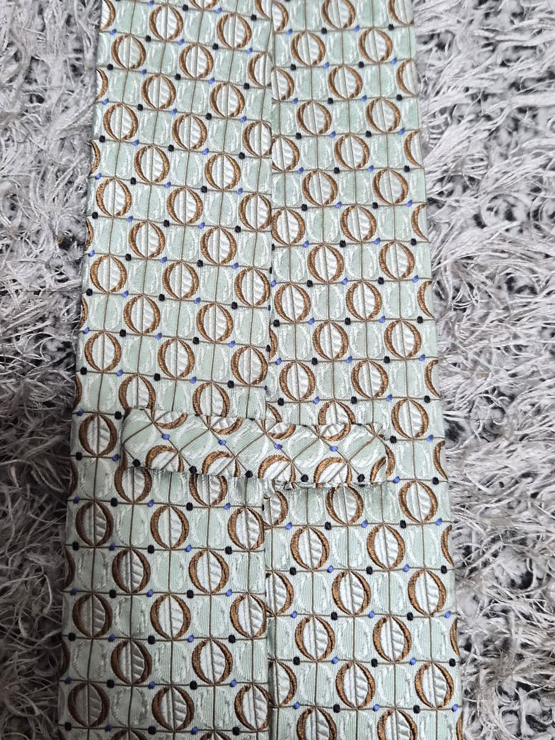 에르메네질도제냐Zegna 패턴 넥타이 Free - N27 상품이미지5