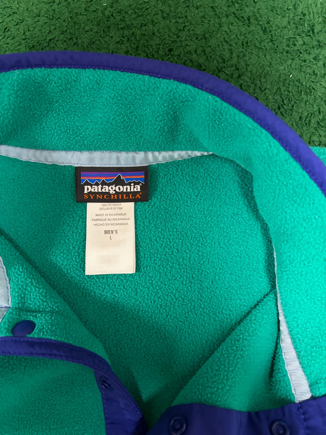 L) 파타고니아 에메랄드 틸 블루 상품이미지5