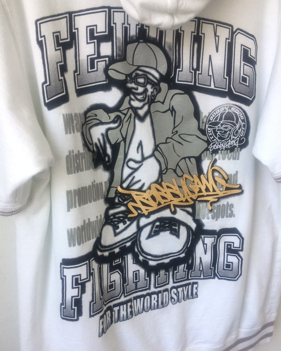 Old school printing hood zip up 상품이미지4