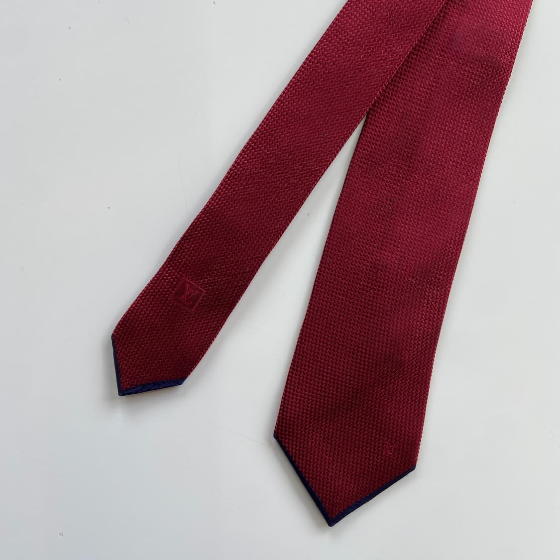 루이비통 (LOUIS VUITTON) 심플로고 정품 명품넥타이7.2cm 상품이미지2