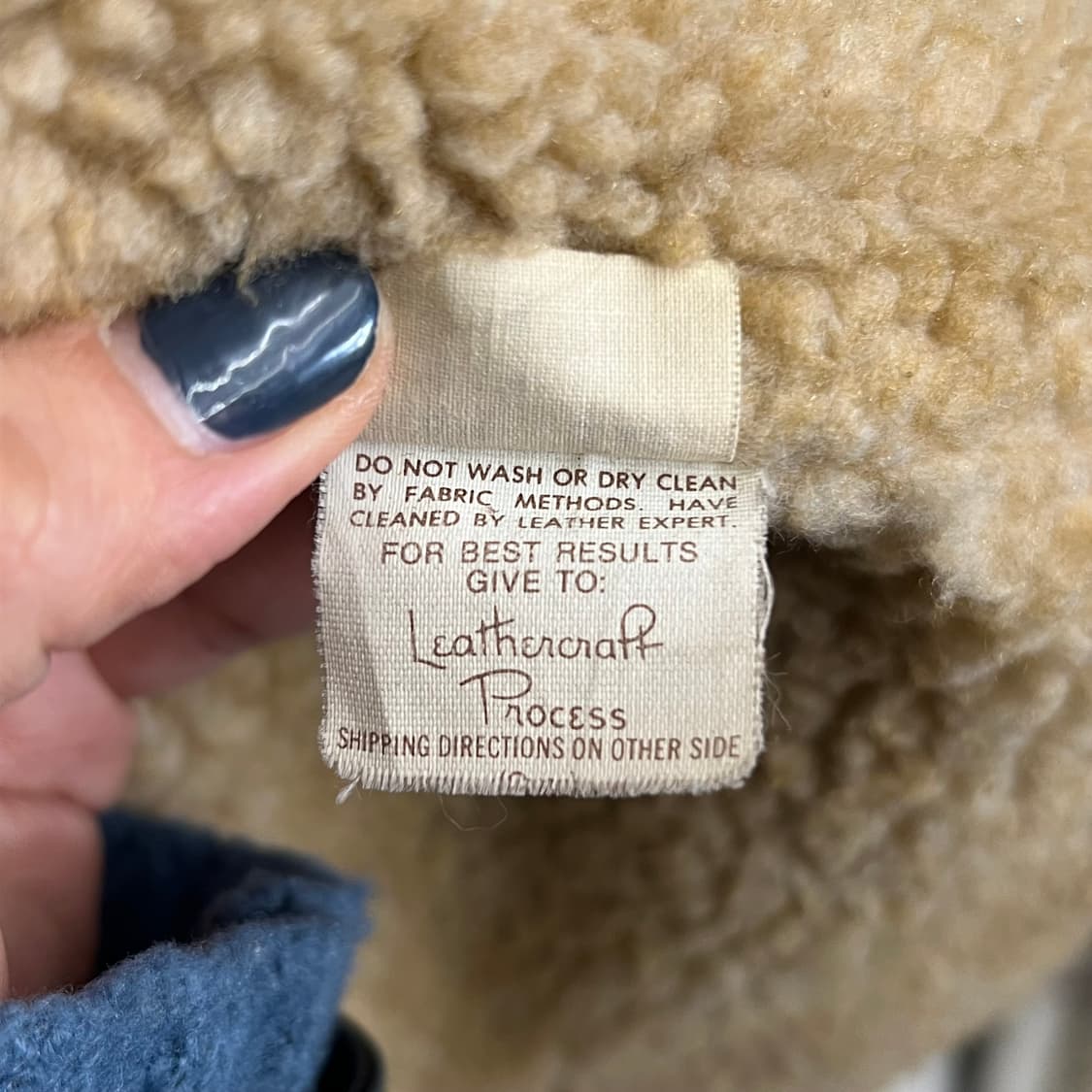 쇼트 NYC 웨스턴 스웨이드 쉐르파 자켓 상품이미지7