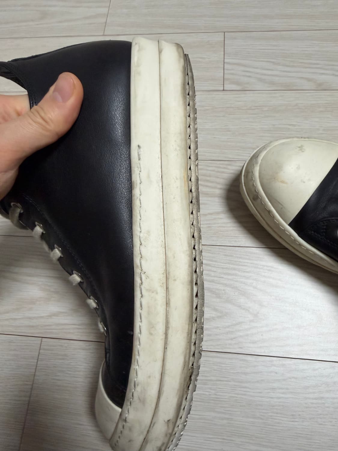 릭오웬스 릭컨 라몬즈 42.5 사이즈 상품이미지5