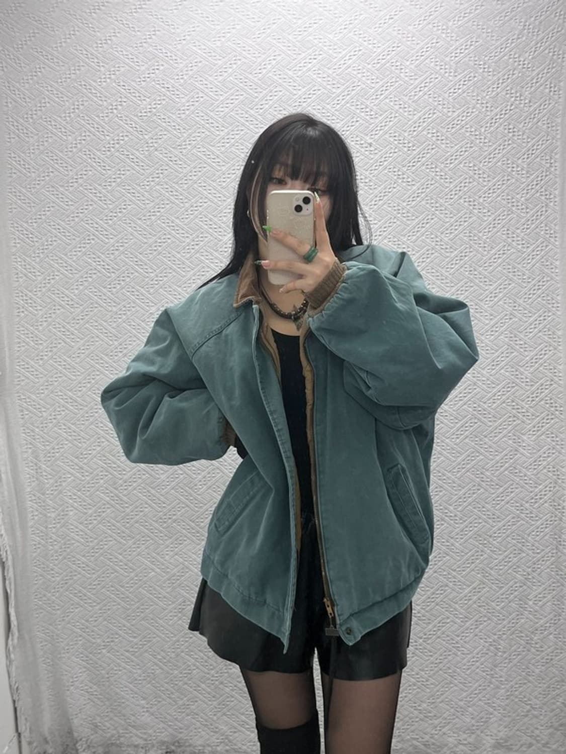 WALLS 빈티지 컨트리 워크웨어 민트그린 자켓 XL C09005 상품이미지1