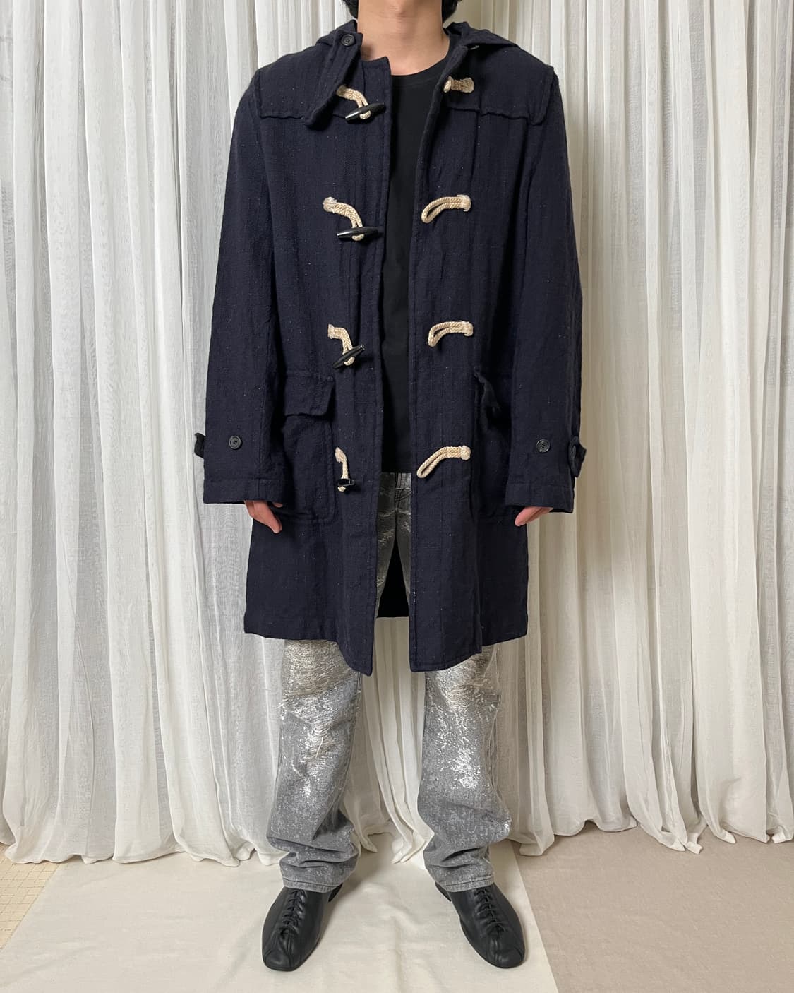 꼼데가르송 네프 울 더플코트 comme des garcons shirt 상품이미지9