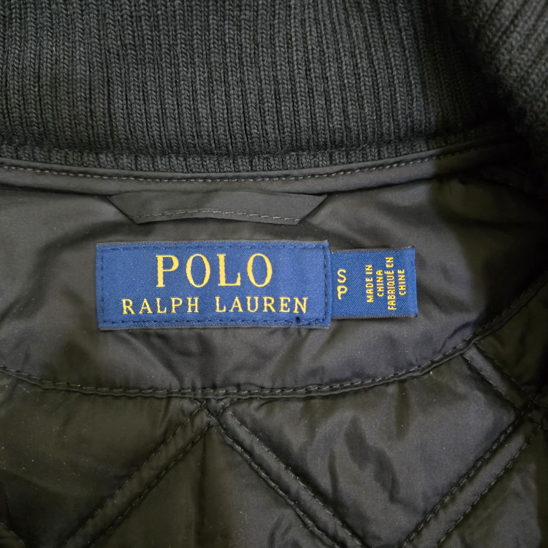 [SP] 폴로 랄프로렌 코듀로이 트림 퀼팅 베스트 (네이비) 상품이미지5