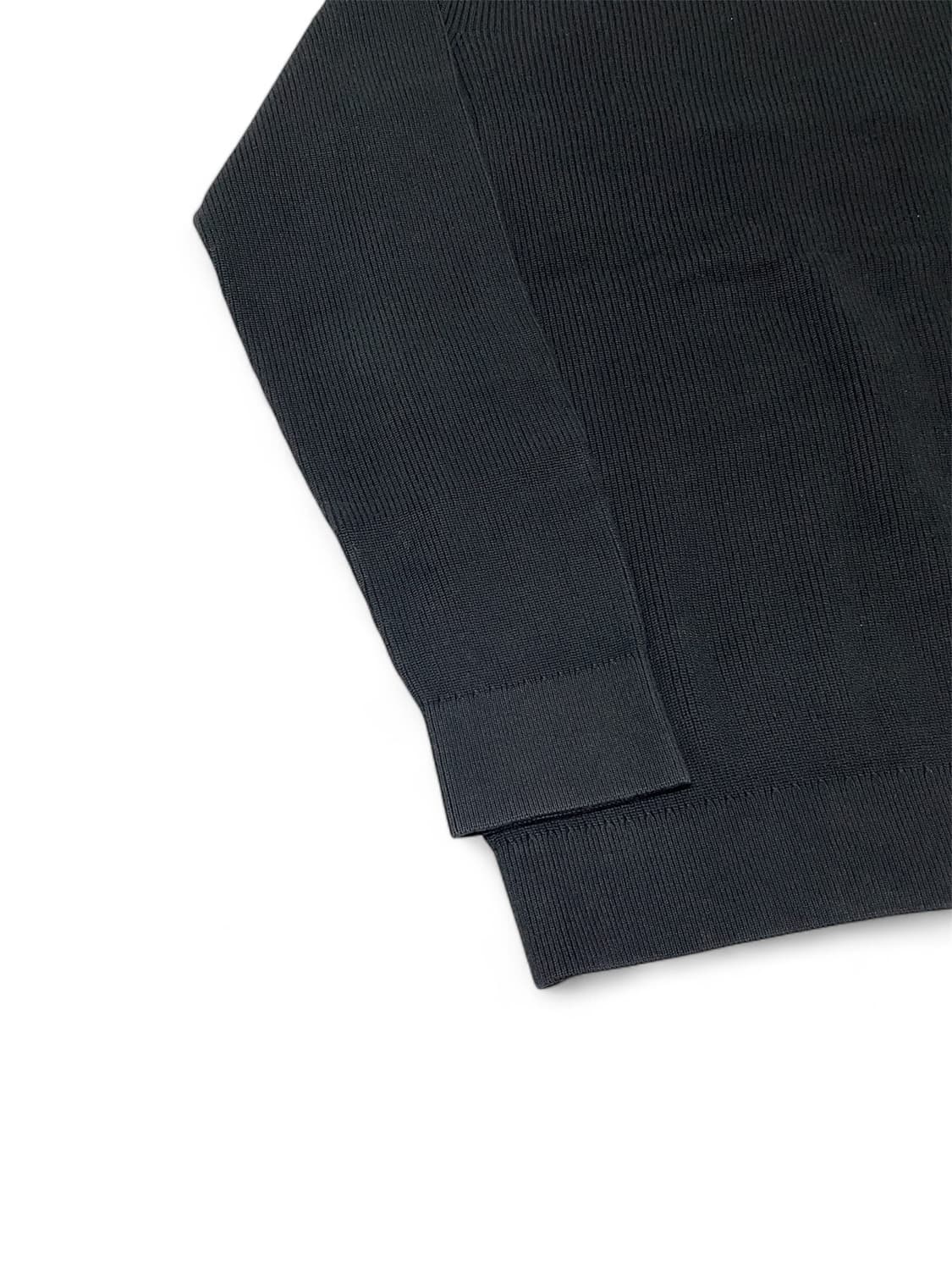 COS Regular Fit Cotton Knit Black L 상품이미지3