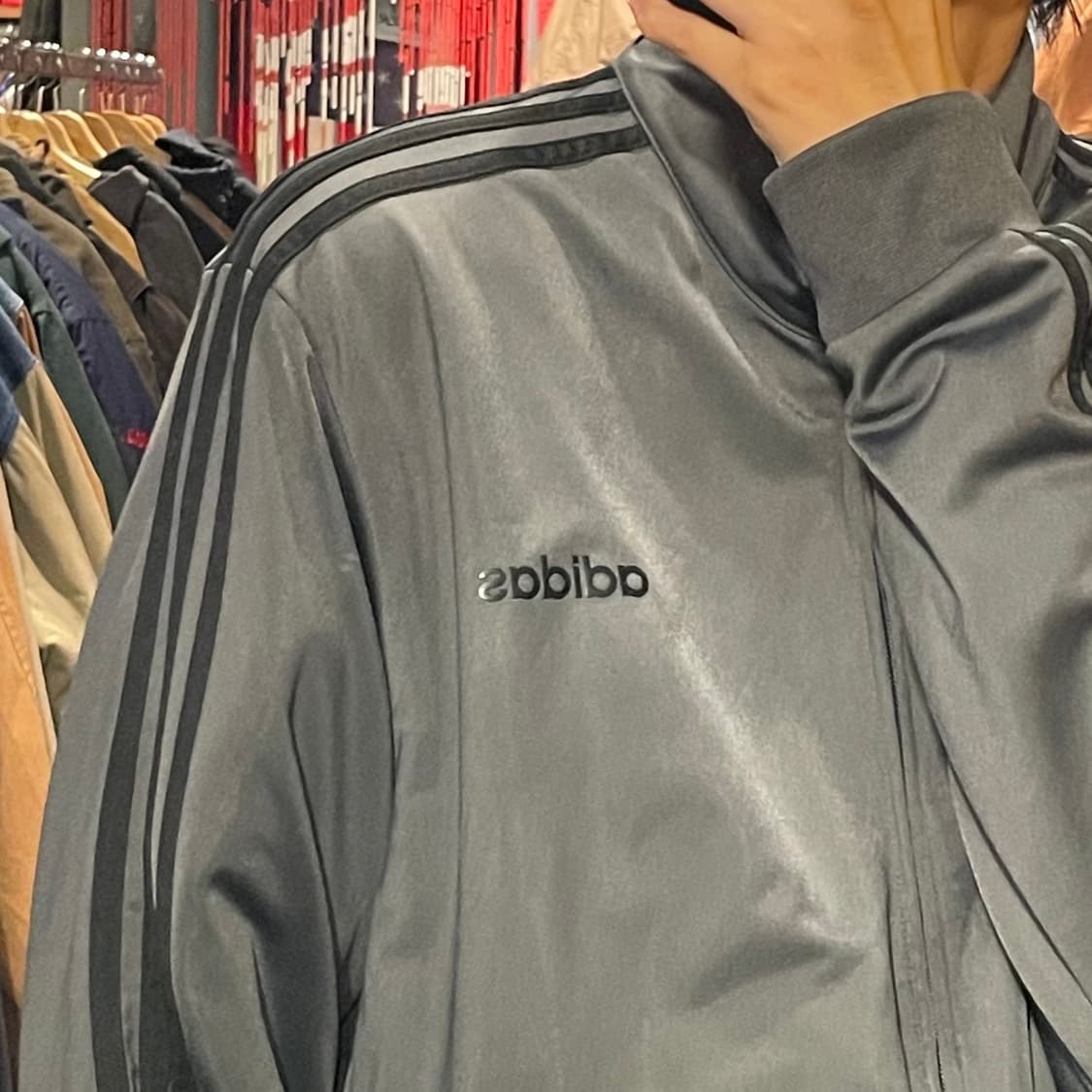 [IM] adidas 아디다스 그레이 트랙탑져지 상품이미지4