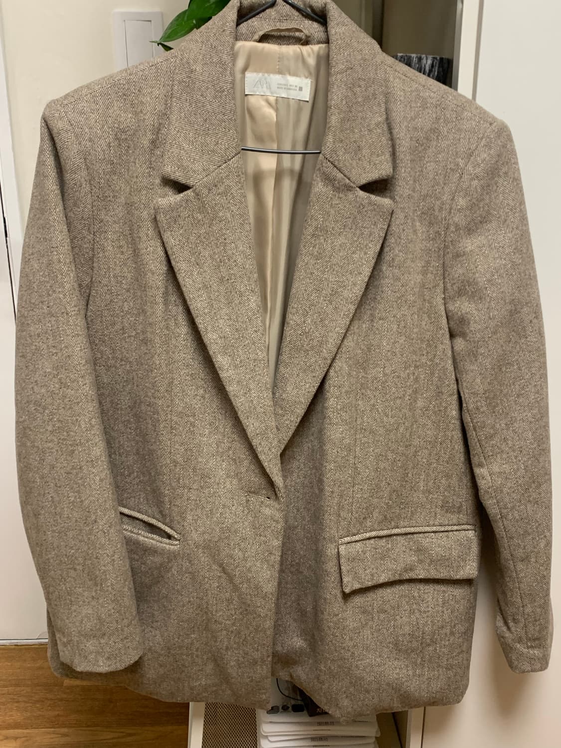 Zara 자라 베이지 자켓 상품이미지2