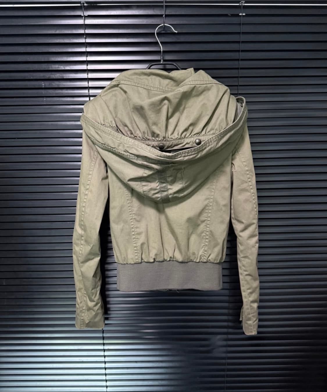 디젤 하이넥 후드 워크 봄버 자켓 상품이미지3