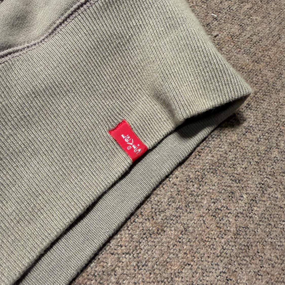 리바이스 00s 반팔 후드 집업 L y2k 상품이미지2