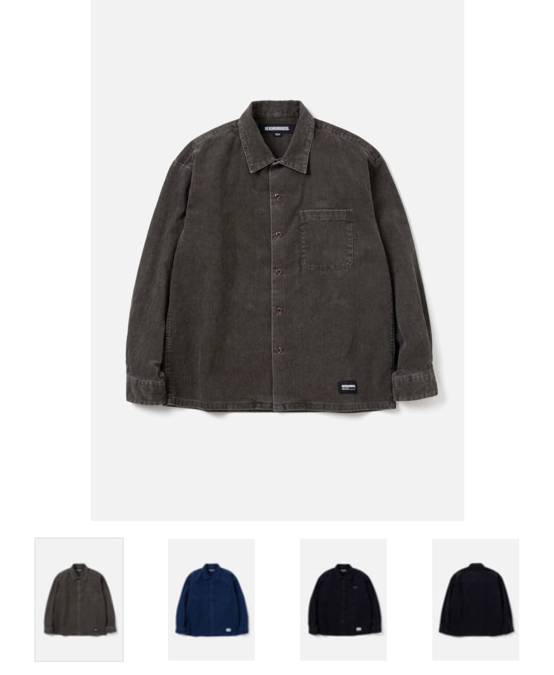 네이버후드 셔츠  상품이미지4