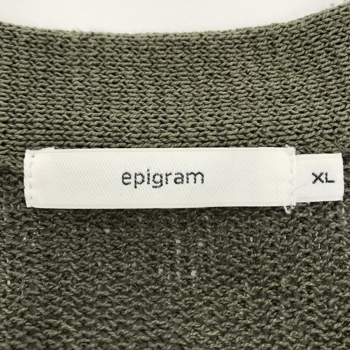 시리즈 에피그램 series 카키 가디건 [XL] 상품이미지4