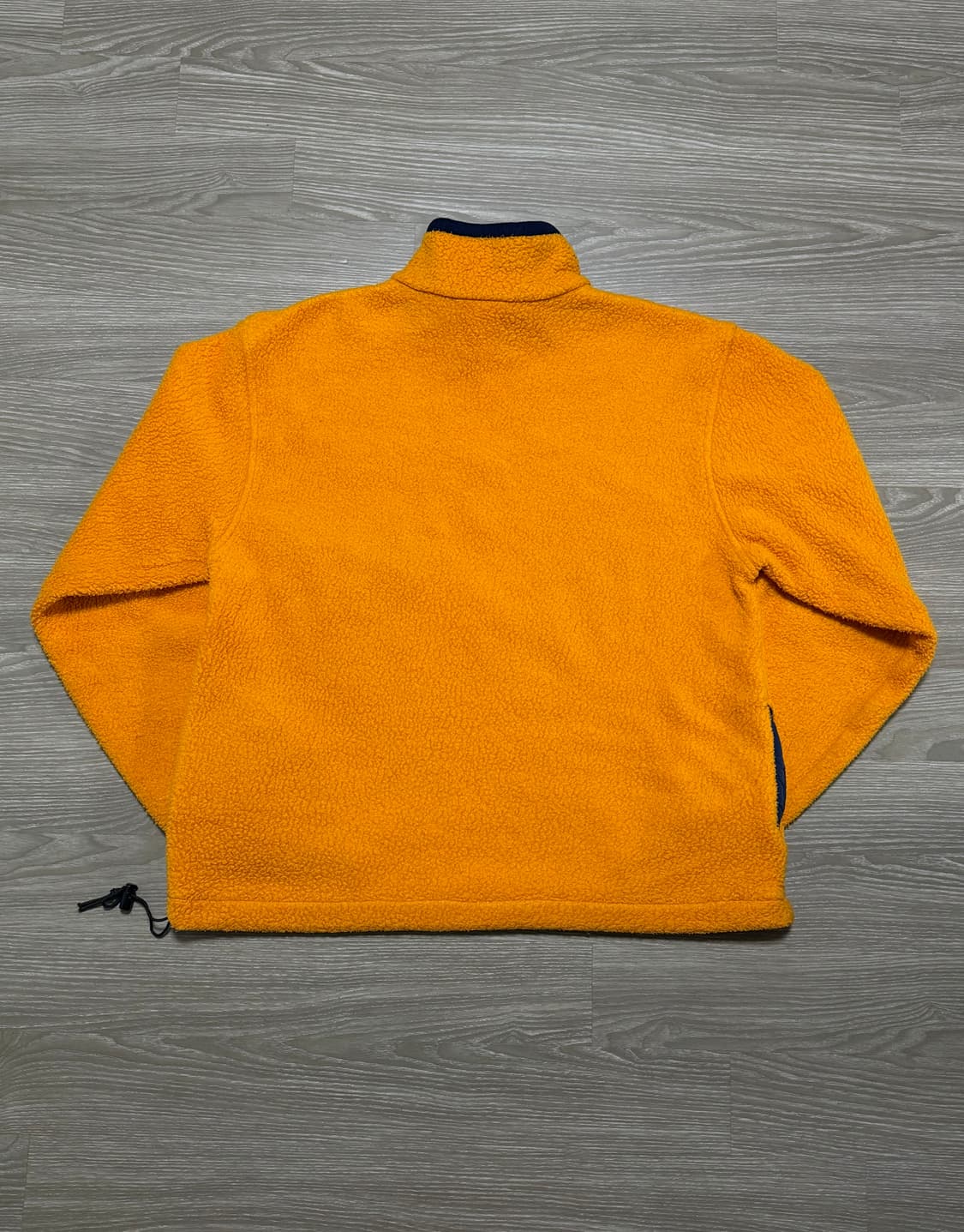 80s L.L.Bean 엘엘빈 반집업 후리스 오렌지 상품이미지2