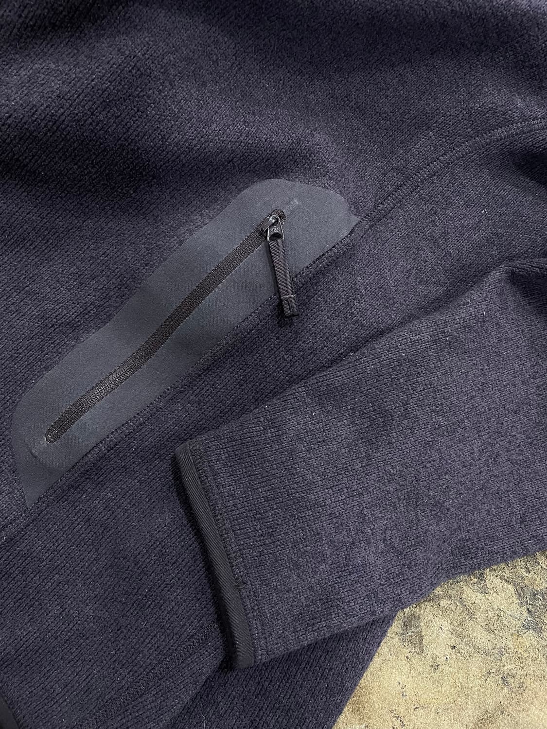 아크테릭스/딥퍼플 풀집업 가디건자켓(S) 상품이미지4