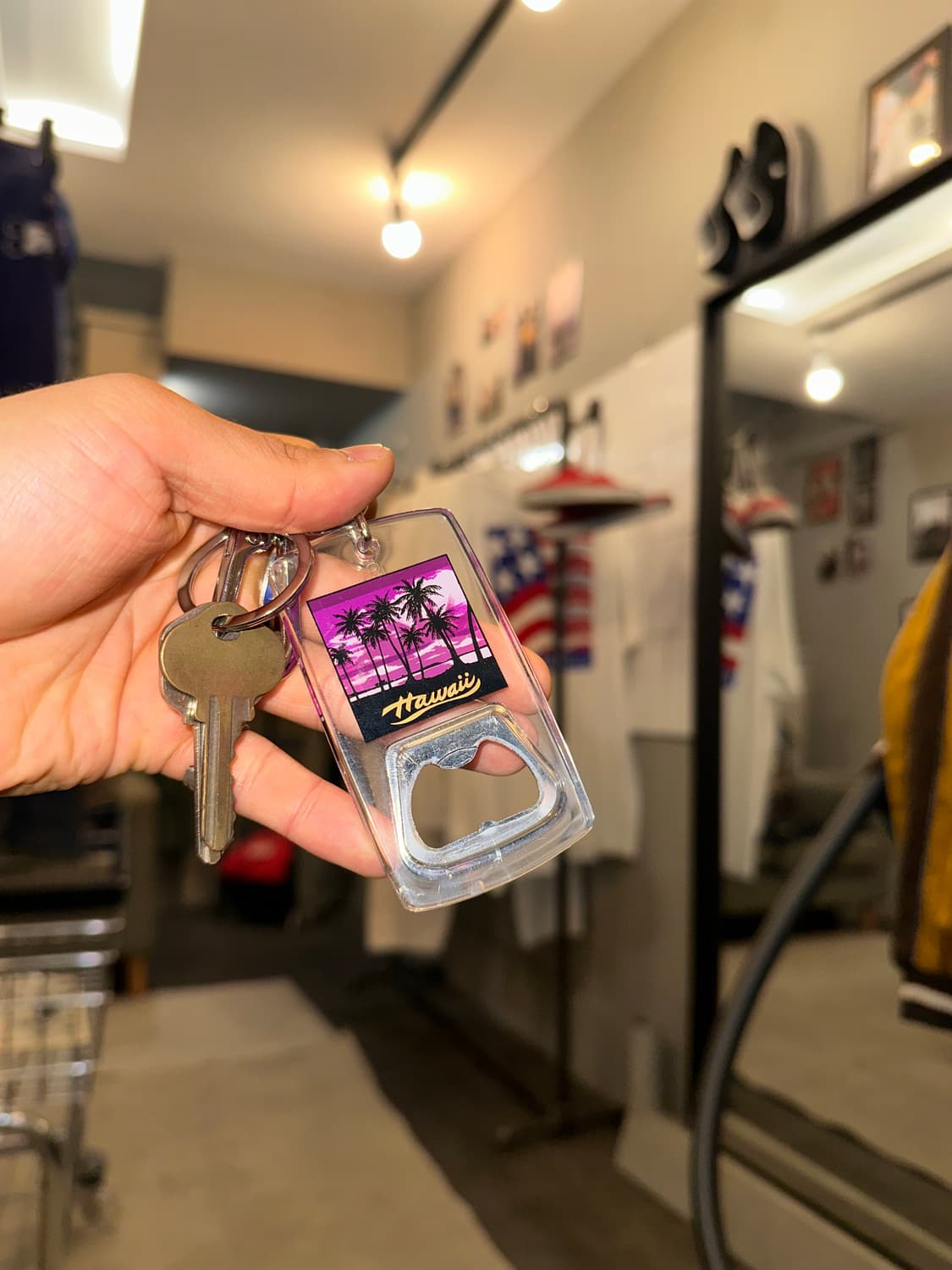 60-80’s Hawaiian bottle opener keyring 상품이미지3