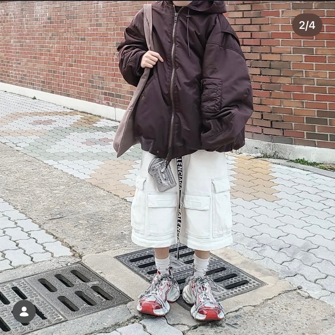 (5) 발렌시아가 3B봄버 브라운 자켓 상품이미지10