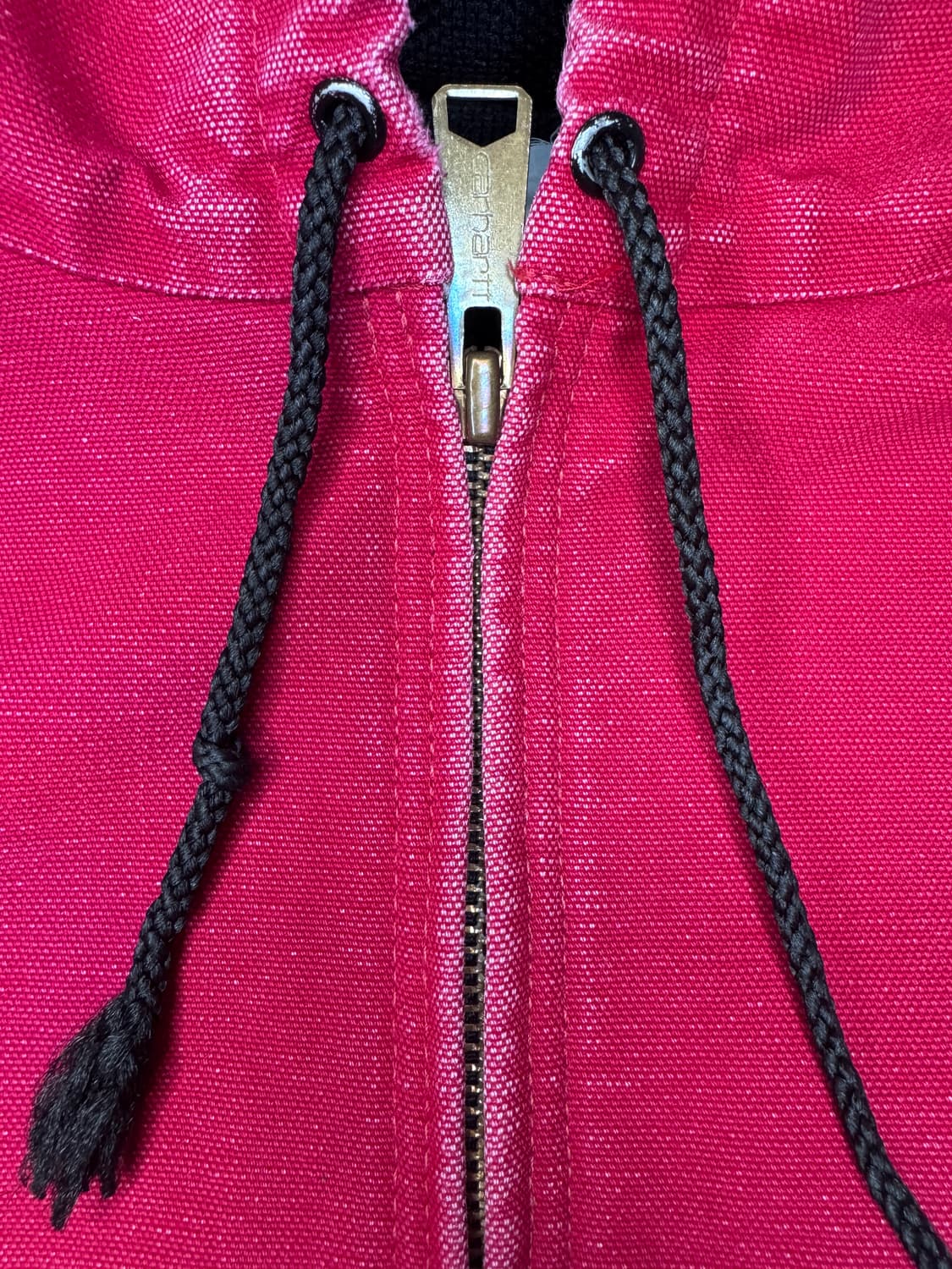 빈티지 90s 칼하트 carhartt 덕 액티브 후드자켓 레드 L 상품이미지4