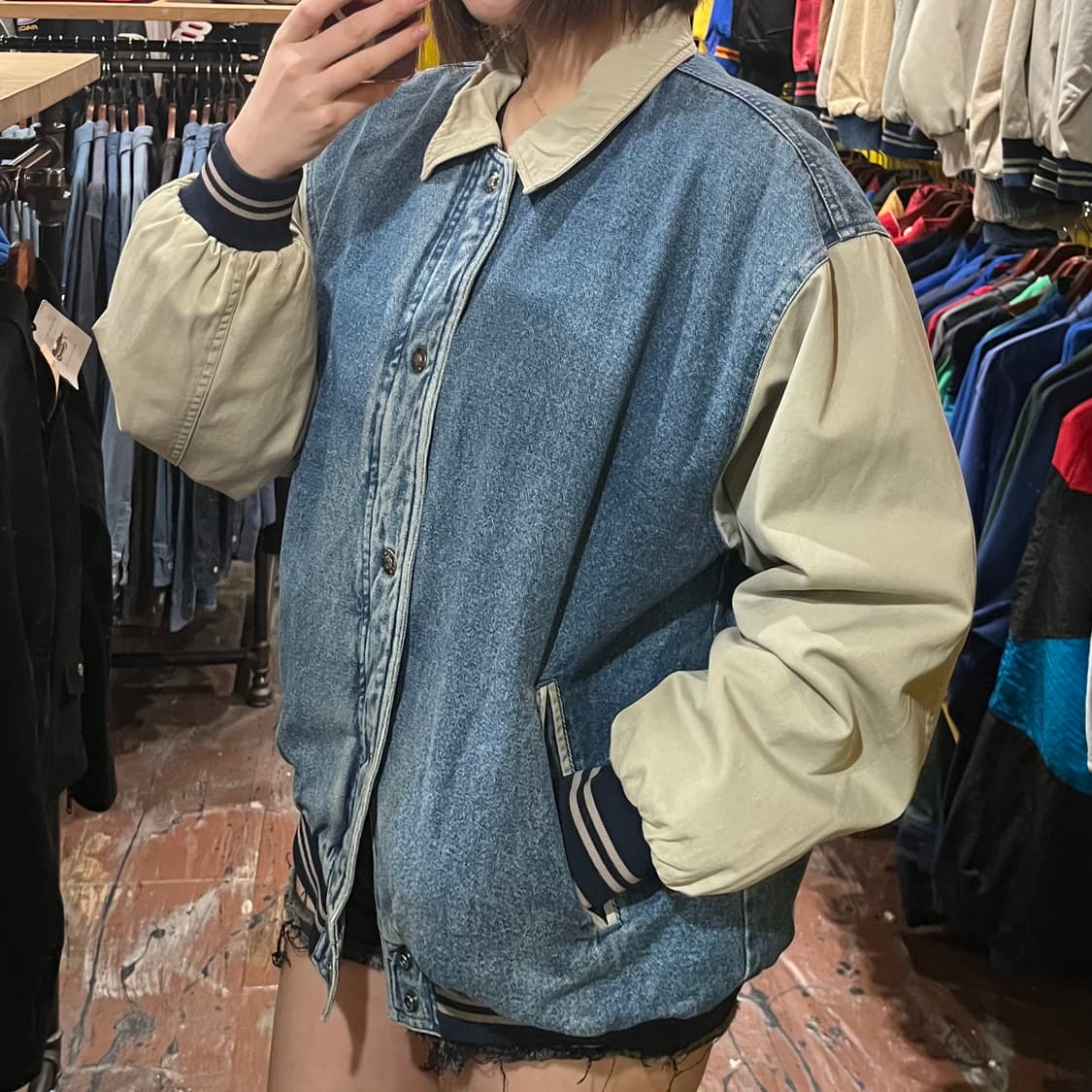 [HI] 빈티지 바시티 자켓 상품이미지4