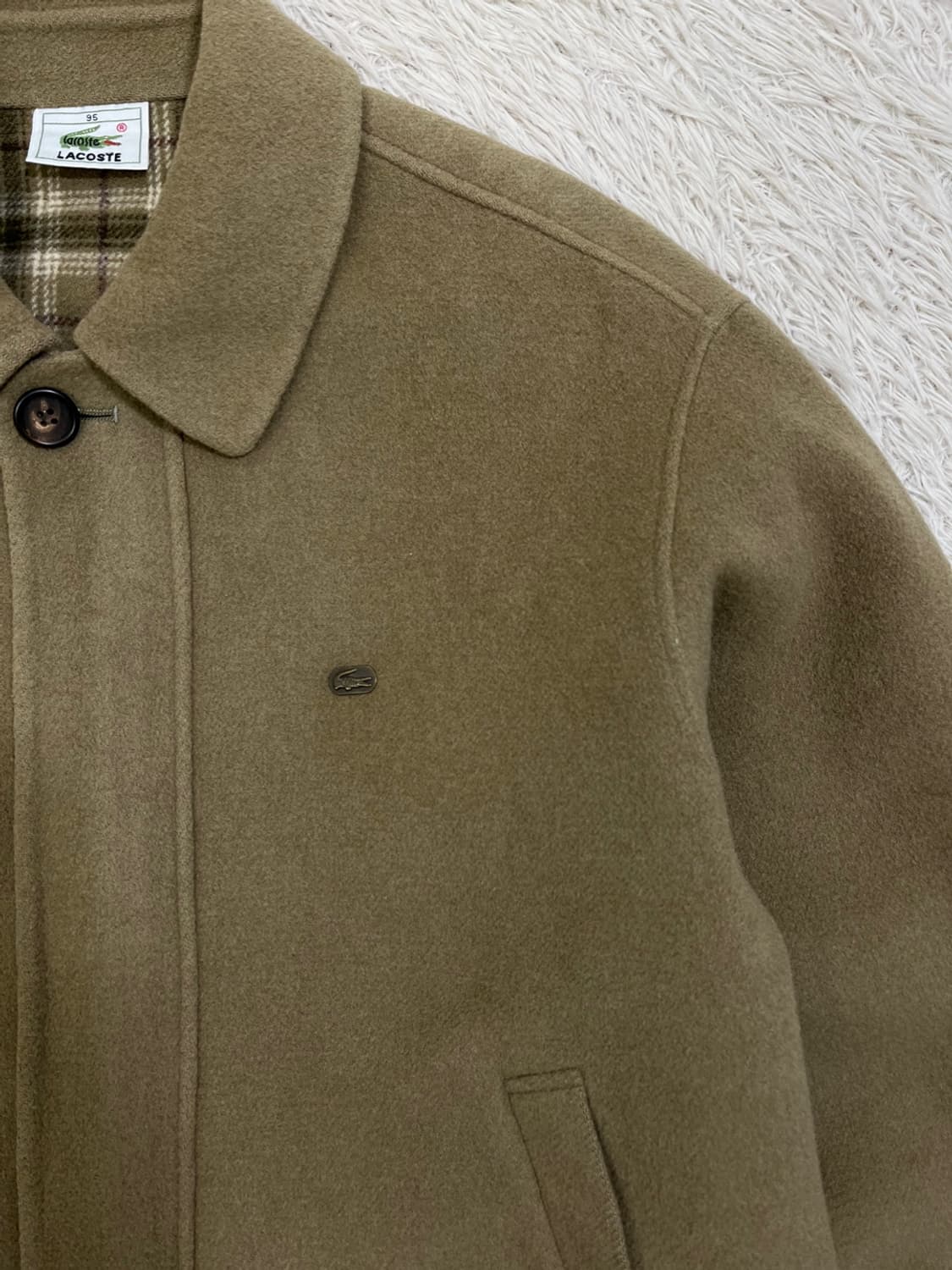 라코스테 모직 블루종 자켓/캐시미어/#2631 상품이미지2