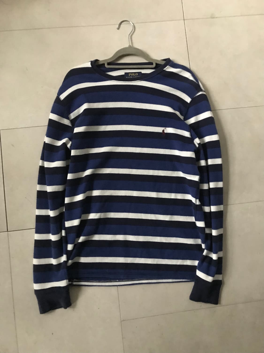 폴로 스트라이프 와플 롱슬리브 상품이미지9